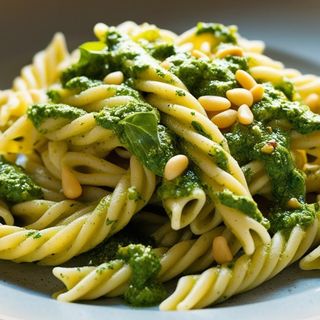 Pasta de trofie al pesto