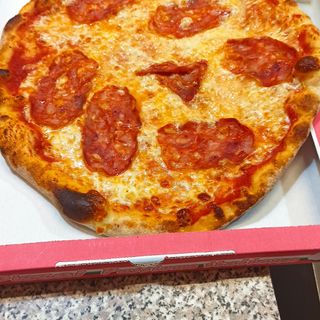 Salame piccante e gorgonzola