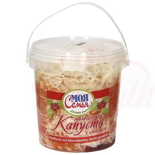 Kupus kiseli sa brusnicej 900g