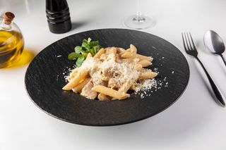 Paste cu hribi si smântâna