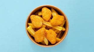 Бокс пилешки хапки