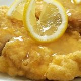 Pollo con salsa de limón 