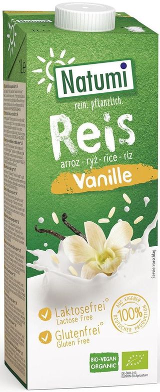 NAPÓJ RYŻOWO-WANILIOWY BEZGLUTENOWY BIO 1 L - NATUMI