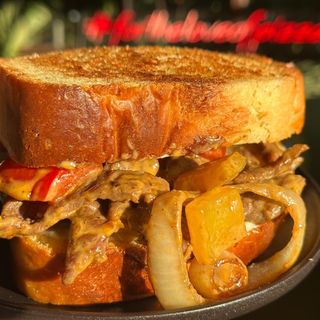 Philly(ish) cheesesteak