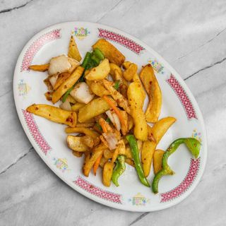 14. Patatas Frita Con Sal Y Pimiento