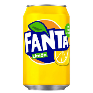 Fanta Limón, lata 33cl