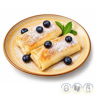 Crepes con manzanas