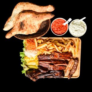 1. შებოლილი ნეკნების მენიუ