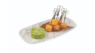 26.Chrupiący ryż z tatarem z awokado(170g)