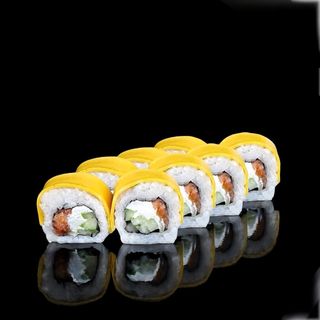 Сирний рол з лососем (8шт/260г)