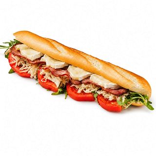 Menu Sandes Frango Bacon & Brie