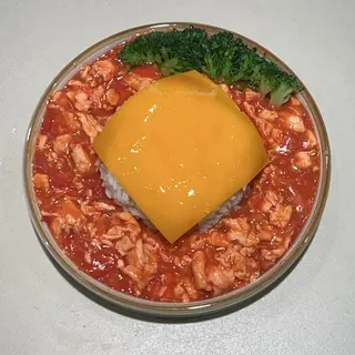 Arroz a la Cubana.
