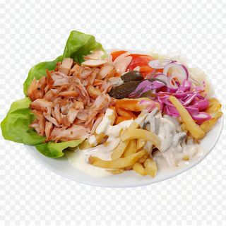 Plato de pollo con aroz