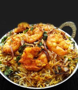 Shrimps Biryani
