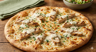 Chicken Alfredo Pizza (30 Cm.)