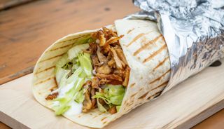 Durum De Falafel Con Queso