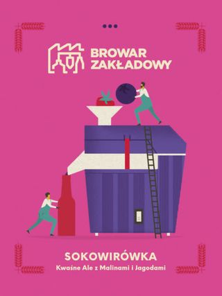 Sokowirówka Kwaśne Ale z Wiśniami i Aroniami alk. 5.5% 500 ml