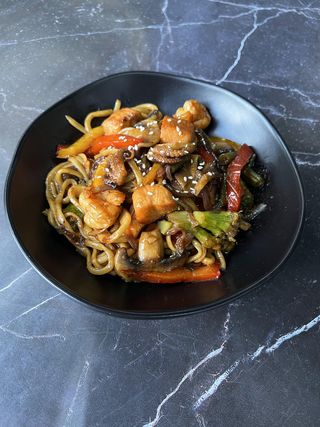 Удон с морепродуктами (300 гр)