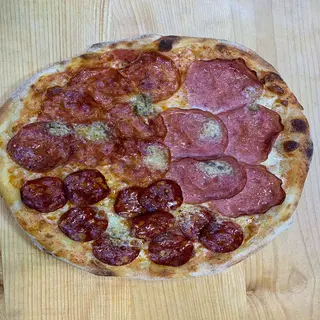 Pizza Trio Salami & Gorgonzola