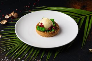 Tartă cu măr și înghețată - 120/50g