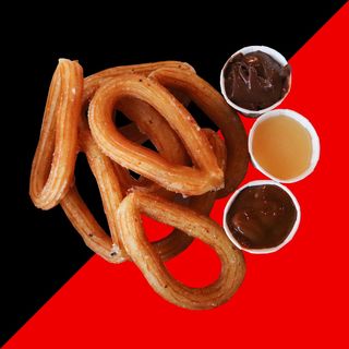 Churros  con Nutella
