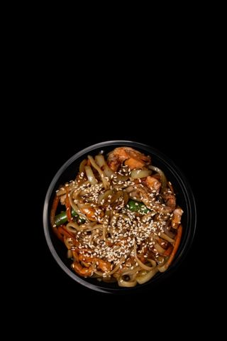 Локшина з морепродуктами