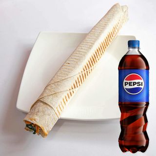 Tortilla duża + Pepsi 0,5l