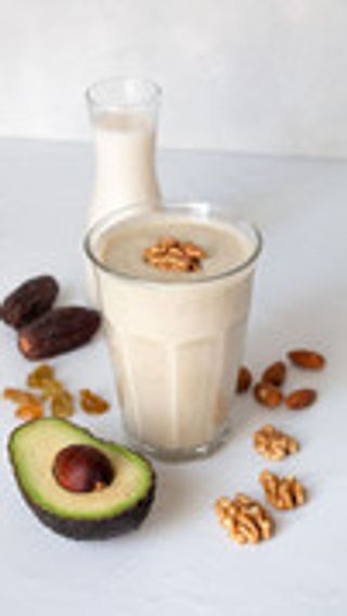 Jus d'avocat fruits sec