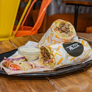 Mezza Lamb Shawarma Roll