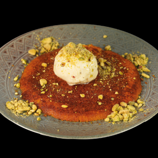 KNAFA CON HELADO