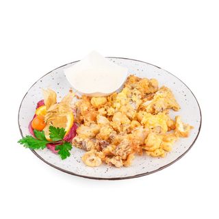 Lignje na pariški i prilog, tartar umak 160g