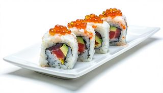 Uramaki yasai tuna