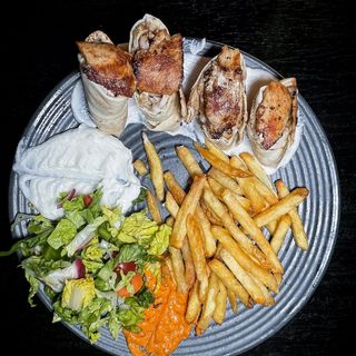  Shawarma Poulet Arabe + Frites