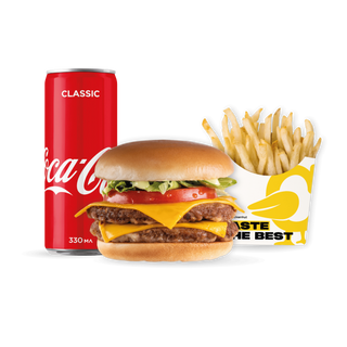 Комбо ДаблЧізбургер ( 450г)