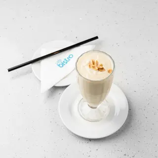 Peanut banana milkshake