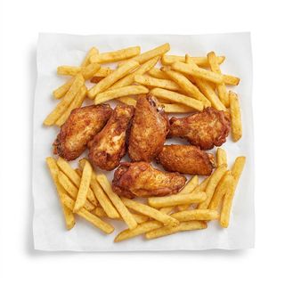 Plato De Alitas De Pollo (6 Uds.)
