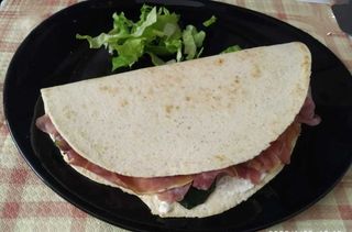 Speck Alto Adige I.G.P, brie, funghi del Bosco con porcini