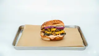 Single Smash čizburger