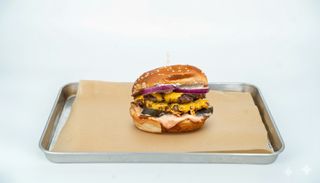 Single Smash čizburger