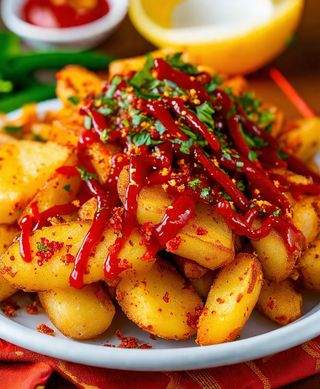 Cartofi spicy