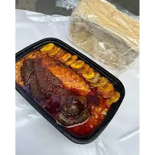 Ewa Agoyin Combo
