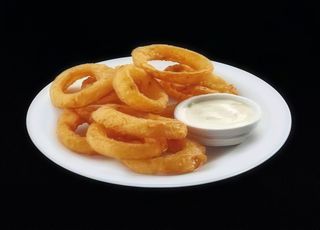 Aros de cebolla (ración)