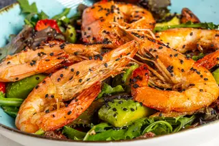 Salada de Camarão