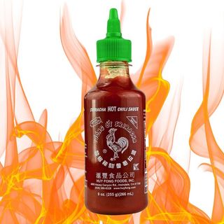 Sriracha piccante in dip cup