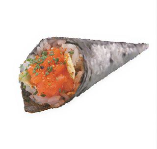 46.Temaki De Spicy Salmón (1 Pza.)