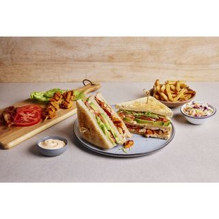 Morning Perk Club Sandwich