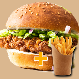 Bureger Chiken crispy