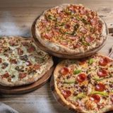 3 Pizzas medianas (28 cm.)