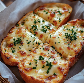 Pan de ajo con queso 2 uds.