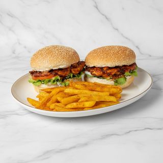 Chicken Burger Combo